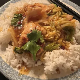 Spicy Poached Chicken