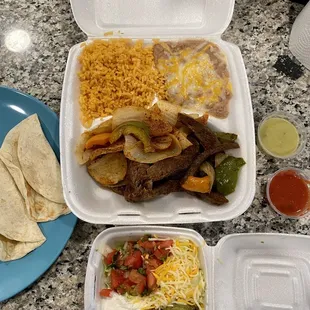 Southwest Beef Fajitas
