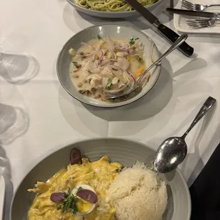 Tallarin Verde Con Pollo a La Plancha