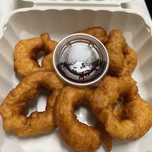 Fresh Picarones! It was yummy!