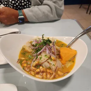 Pescado ceviche - recommend order it spicy!