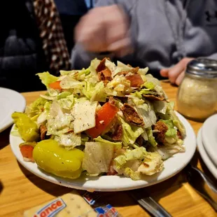 the HUGE salad