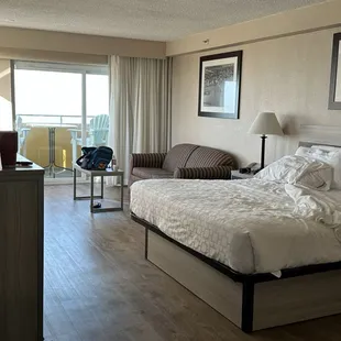 Room with balcony