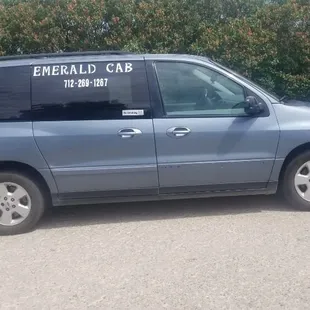 Emerald's 1st cab!