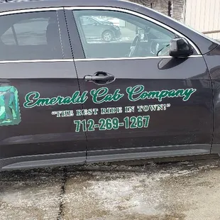 One of the newest cabs at Emerald Cab!