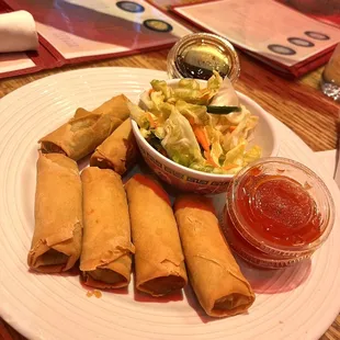 Vegetable spring rolls