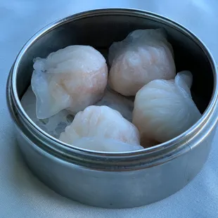 Steamed Shrimp Dumplings Dim Sum