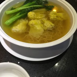 Hong Kong Style Wonton Noodle Soup