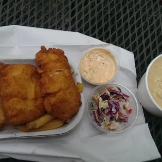 Alaskan Cod & Chips