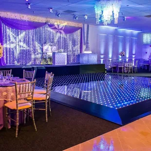Emerald Event Hall Quinceañera, Weddings any Special occasion, located in Perris California serving inland empire