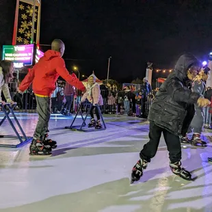 Our Synthetic Ice Skating Rinks come with real ice skates! Packages are all-inclusive and fully customizable. Book now! EmeraldEvents.com