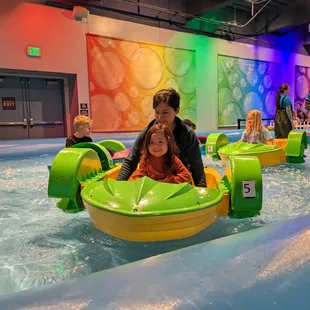 Row, row, row your Paddle Roller Boats! The kids will love sailing in your pool or we can even bring our inflatable pool. EmeraldEvents.com