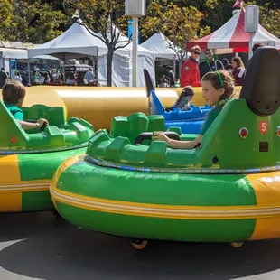 Try our BRAND NEW Electric Bumper Cars! They're great for kids AND adults! Book for your next event now! www.EmeraldEvents.com