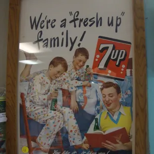 A 7Up ad from the late 40s.