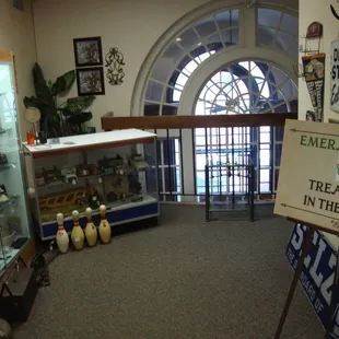 The 2nd floor lobby area.