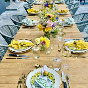 Florals for Jeff Ruby Catering Event