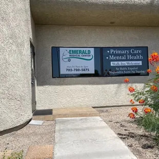 Emerald Medical Marijuana Clinic Office Window Outside 2