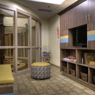 Children's play area.