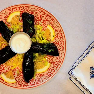 a plate of food