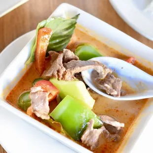 Panang Curry with Beef