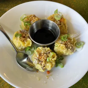 Kanom Jeeb (steamed dumpling)