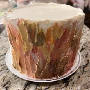 Fall wedding cake creation by Emerald Whisk