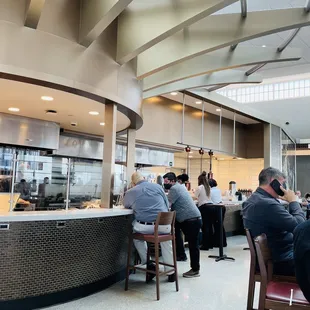 diners in a restaurant