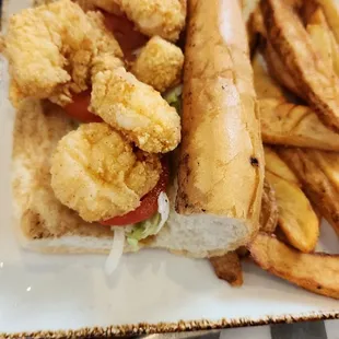 Shrimp Po boy