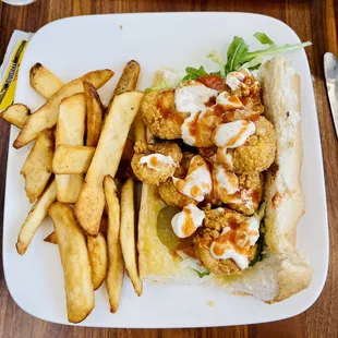 Delicious Shrimp Po Boy!