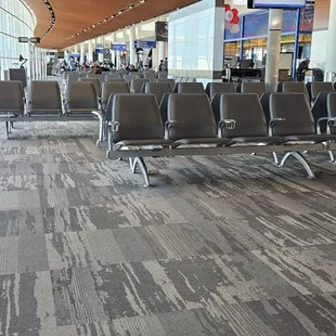The airport lounge