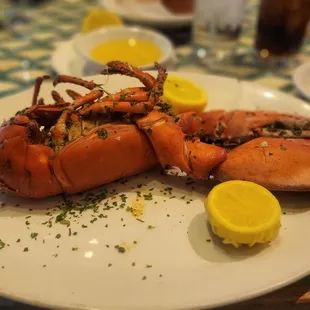 Creole Broiled Maine Lobster