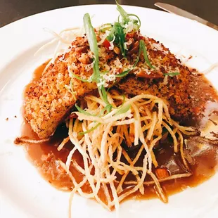 Andouille Crusted Drum