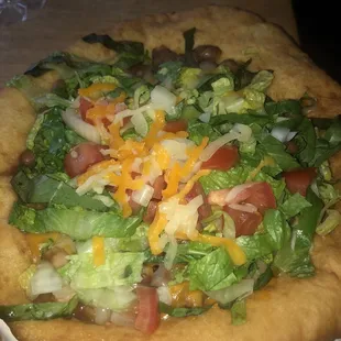 Vegetarian fry bread