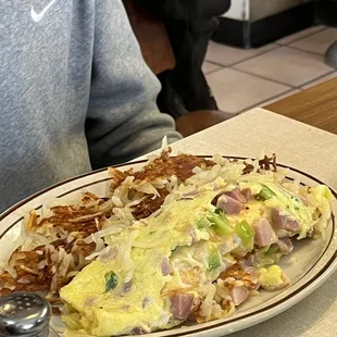 Farmers Omelette no tomato