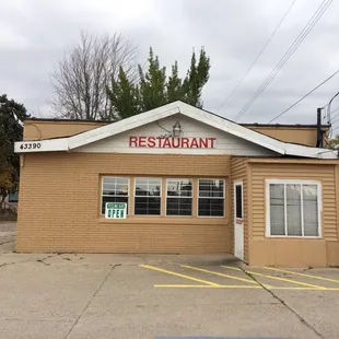 Small cozy neighborhood diner