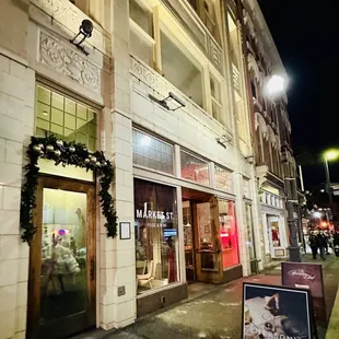 Exterior of building