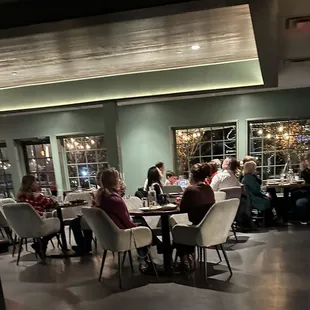 Main floor, by entrance and bar