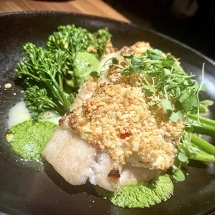 Crab Crusted Lake Erie Walleye