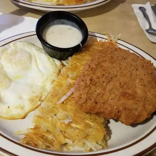 Chicken Fried Steak & Eggs