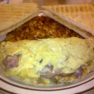 Western Sausage Omelette