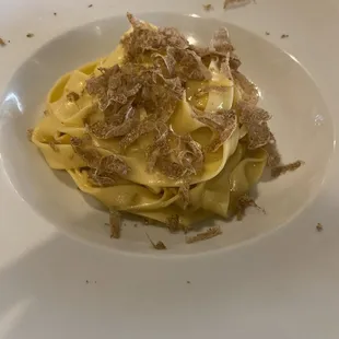 White truffle tagliolini