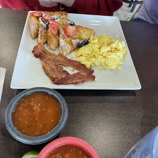 Off the brunch menu. I forgot the actual name, but like French toast.