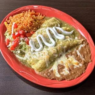 Enchiladas Verdes