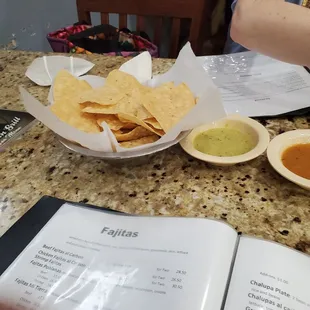 Chips and dips