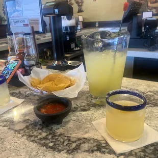Margaritas, chips and salsa type of day !