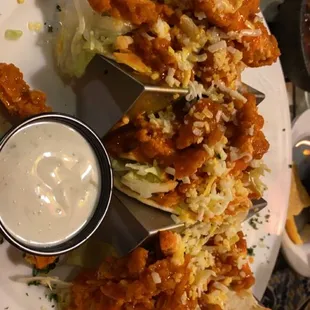 Buffalo Chicken Tacos