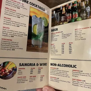 Signature cocktails