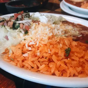 All the fixings for Chicken Fajitas