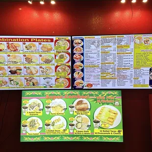 Full menu