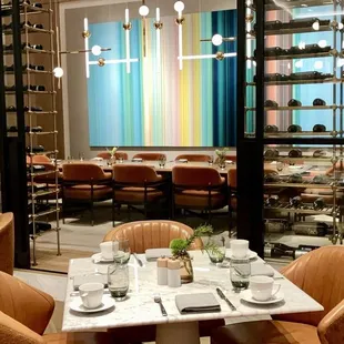 sushi and sashimi, interior